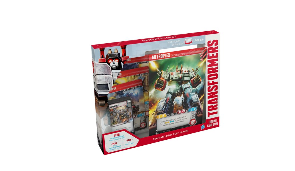 TFORMERS UNBOXING Transformers TCG Metroplex Deck  (3 of 4)